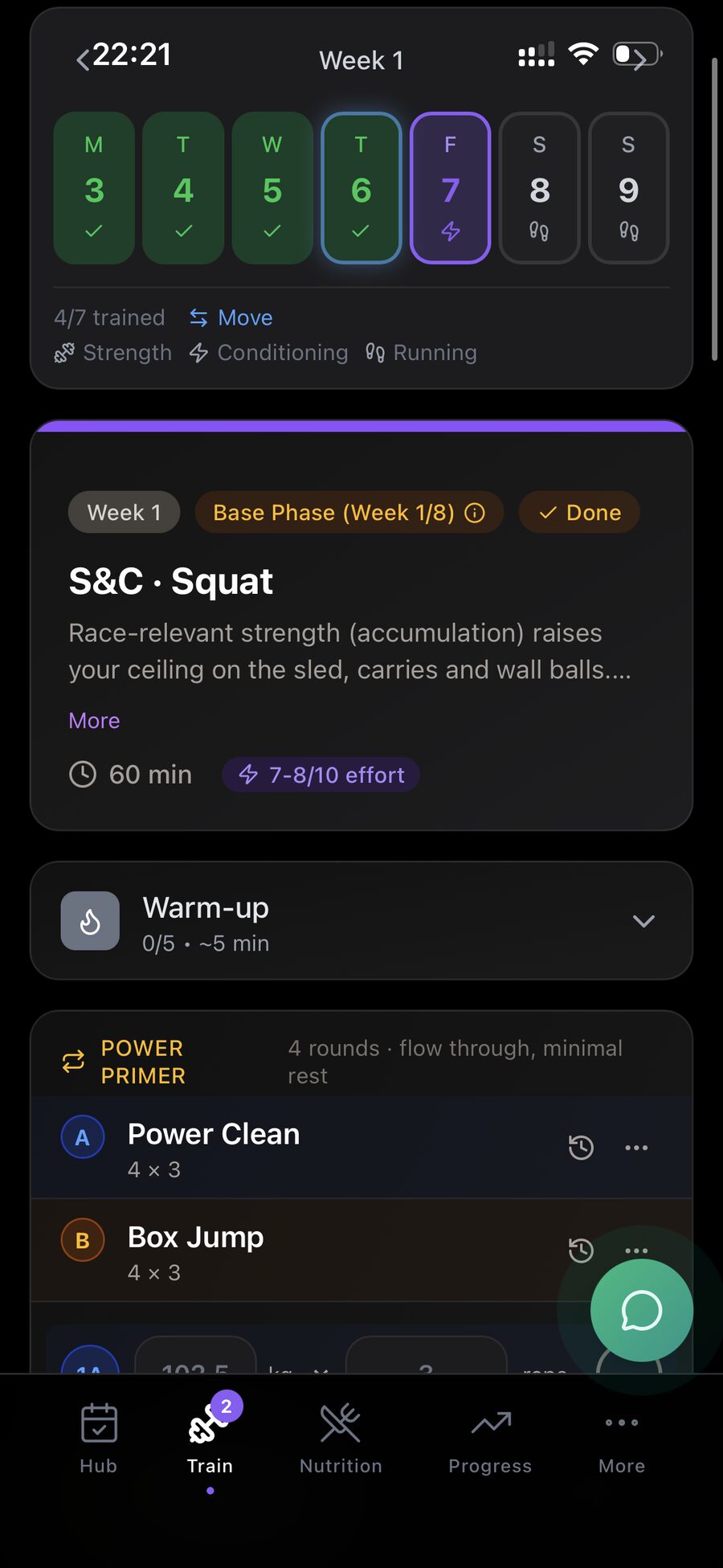 Talos app screen